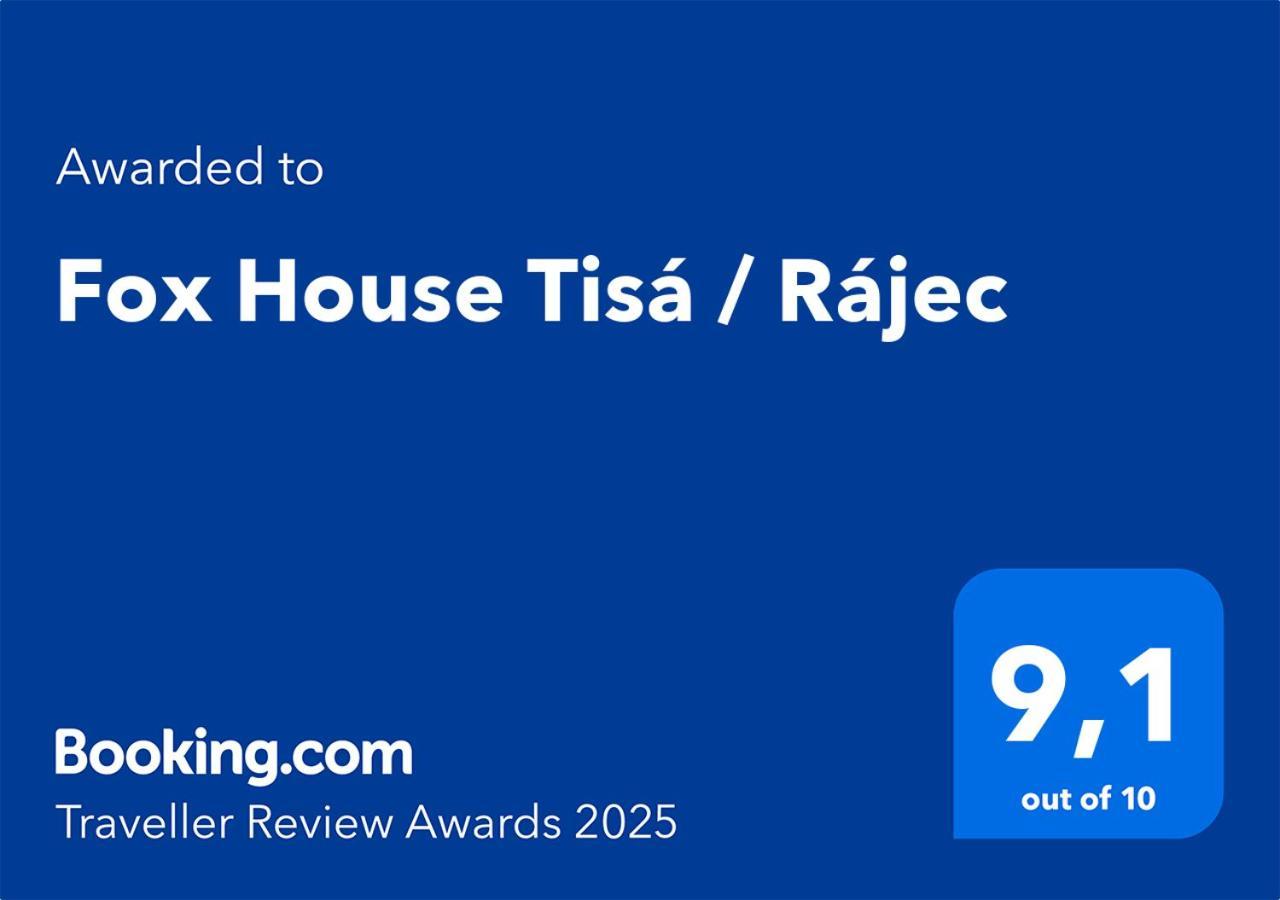 Отель Fox House Tisa / Rajec Экстерьер фото